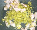 白だしで簡単！高菜とベーコンの和風パスタ作り方4写真