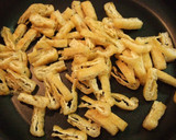 水菜と油揚げの煮びたし風作り方1写真