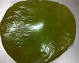 ＨＭで★葉っぱの抹茶クッキー★作り方3写真