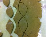 ＨＭで★葉っぱの抹茶クッキー★作り方4写真