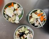 肉無豆腐中華風ボロネーゼ味が白菜野菜炒め作り方12写真