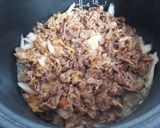 旨みとコクたっぷり♬もちもち！牛おこわ作り方7写真
