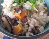 旨みとコクたっぷり♬もちもち！牛おこわ作り方8写真