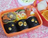 どんぐりちゃん＆まろんちゃん☆キャラ弁☆作り方6写真