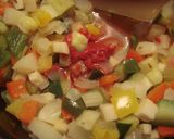 いろいろ野菜のトマト風味煮込み作り方4写真