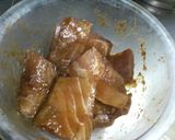 焼肉のたれでお手軽!! まぐろステーキ作り方1写真