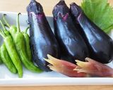 茄子とししとうの冷やし鉢作り方1写真