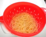 夏に♪トマトとキュウリの冷製パスタ作り方7写真