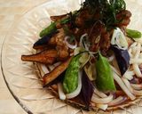 茄子たっぷり♪スタミナ冷やしうどん作り方12写真