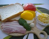 自家製トマトソースのピザトースト作り方1写真