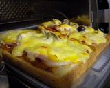 自家製トマトソースのピザトースト作り方13写真