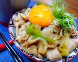 ＊柔らか染みうま☆豚バラと長ネギの豚丼＊作り方4写真