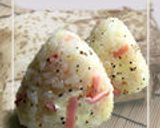 ハムチーズおにぎり作り方5写真