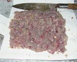 九十九里人が作る「鯵のなめろう☆」作り方4写真
