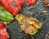 野菜沢山のピーマンの肉詰め😋作り方10写真