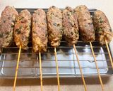 味付け簡単!ウマ!肉飯串焼き!作り方4写真