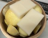 さつまいもとお餅で簡単きな粉芋餅作り方2写真