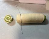 くるくる＊抹茶ミルクパン作り方19写真