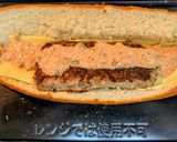 腹パン確定！超巨大バゲット・ビッグマック作り方8写真