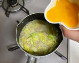 ヘルシー野菜どんどこオートミール雑炊作り方5写真