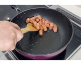 ウインナーと小松菜のにんにく醤油★動画有作り方6写真