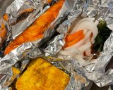お魚弁当〜銀鱈の西京焼きとししゃも作り方7写真