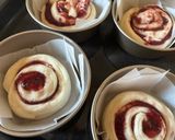 ラズベリー&クリームチーズクランブルパン作り方7写真