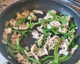 10分で簡単⭐️豚肉とピーマンの甘辛炒め作り方4写真