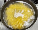 ワンパン梅じそしらすパスタ作り方2写真