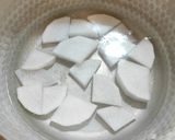 大根ほうれん草の味噌汁作り方2写真
