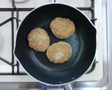【主菜】さば缶えのきバーグ作り方5写真