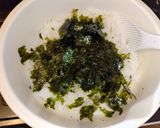 しらす・沢庵・韓国海苔混ぜご飯作り方1写真