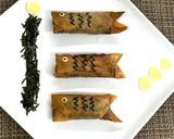 こどもの日！春雨で作る春巻きこいのぼり作り方13写真