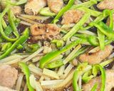 バター風味で甘めのピーマン肉炒め作り方6写真