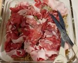 4毒抜き・レンチン豚肉と半熟玉子丼作り方4写真