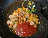 高二長女　お弁当(オムライス4)作り方1写真