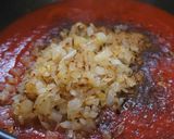 うらごしトマトと粉末焼きそばソースでミートスパ作り方3写真