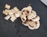 塩辛 明太子と鮭の鬼旨ホイル焼き作り方2写真