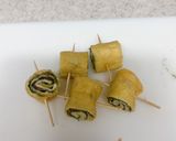 油揚げの大葉海苔チーズ梅巻き作り方6写真