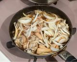 【簡単黄金比】ふわとろ親子丼♡きのこ入り作り方3写真