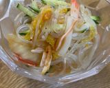 キムチ入り春雨中華サラダ(お弁当)作り方4写真