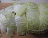 白菜とニンニクの漬物作り方1写真