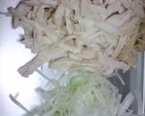 ヘルシー鳥むね肉のネギ中華風サラダ作り方2写真