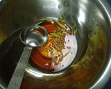 蒸し鶏と春菊の柚子浸し作り方3写真