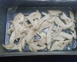 蒸し鶏と春菊の柚子浸し作り方7写真