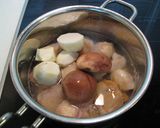 鶏とがんもの治部煮風（金沢市）作り方3写真