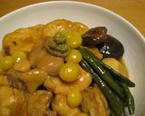 鶏とがんもの治部煮風（金沢市）作り方6写真