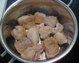 鶏とがんもの治部煮風（金沢市）作り方2写真