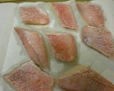 冷凍赤魚で☆竜田揚げ。作り方1写真