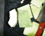 圧力鍋で冬瓜と鶏手羽元の煮込み作り方1写真